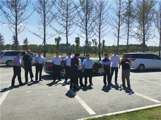 省農發行熊建國一行蒞臨城投集團調研